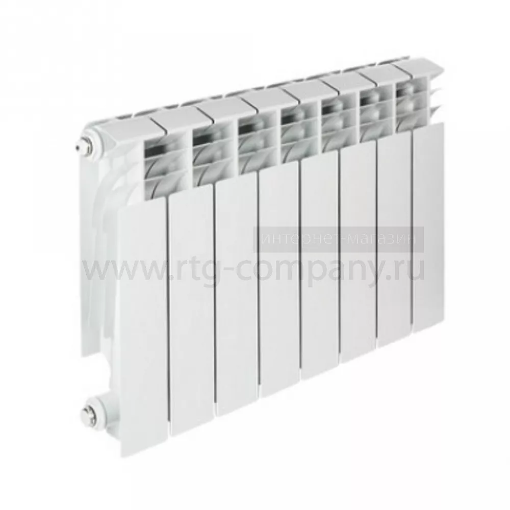Радиатор алюминиевый TENRAD 350/100 8 секций