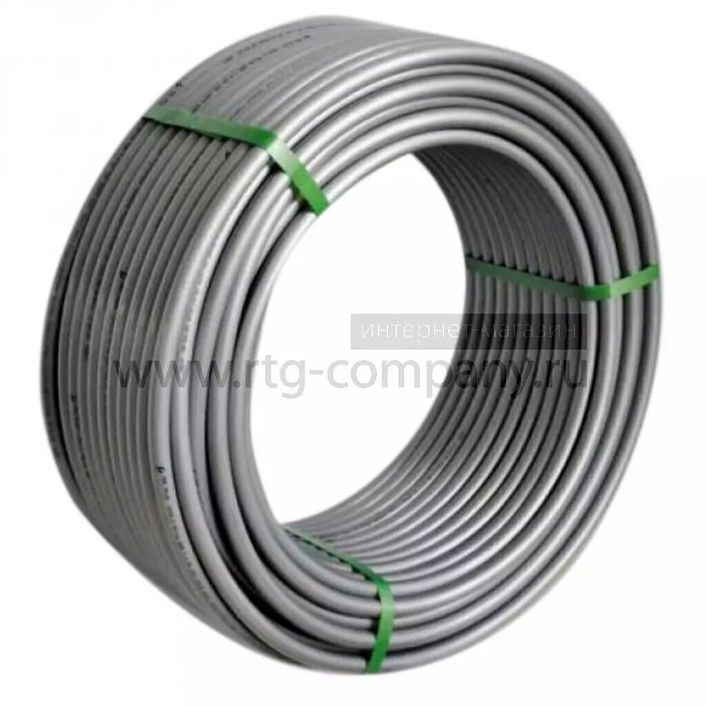 Труба из сшитого полиэтилена 25*3,5 PEX-a EVOH, серая (бухта 50 п/м)