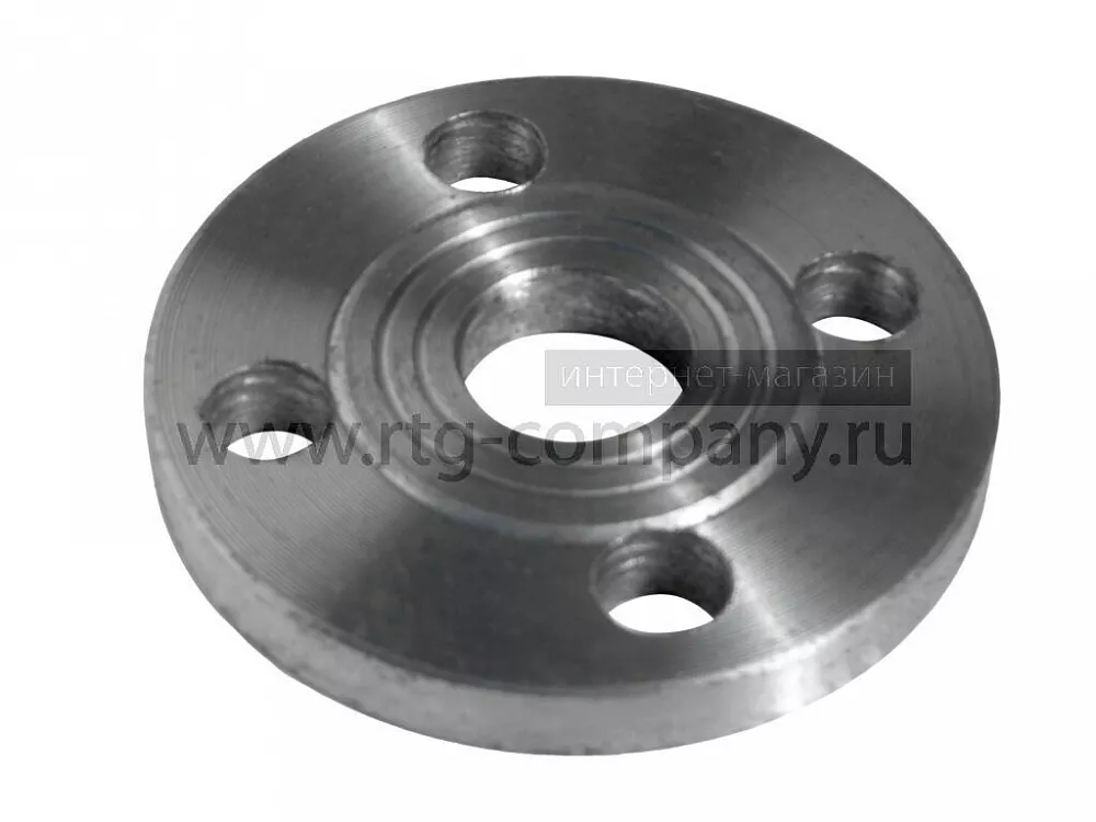 Фланец стальной приварной d 015 Ру-16 (М12, 4 отверстия) (ГОСТ33259-2015)