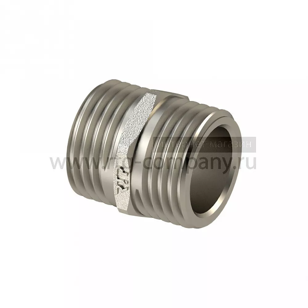 Ниппель НН наружная резьба 3/4" (25101) уп 10 шт