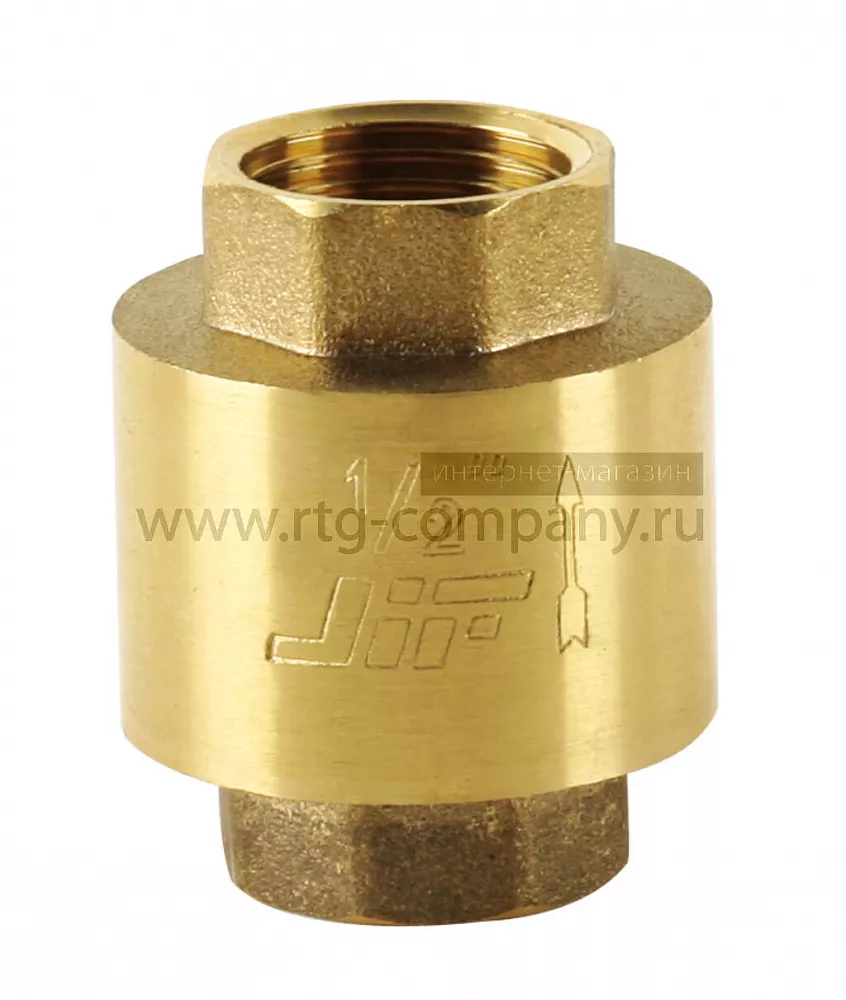 Клапан обратный внутренняя резьба 1/2" (JIF 310) уп 12 шт